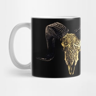 Goat Skull Mug